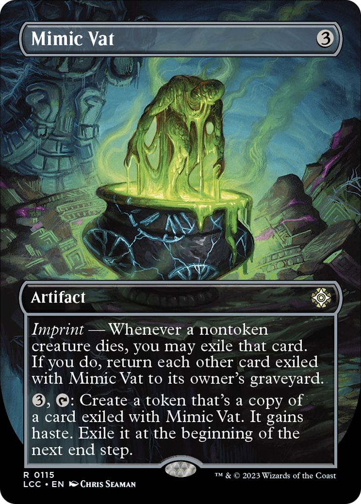 Mimic Vat (Borderless) (LCC-115) - The Lost Caverns of Ixalan Commander