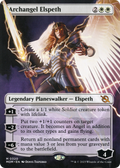 Archangel Elspeth (Borderless) (MOM-320) - March of the Machine