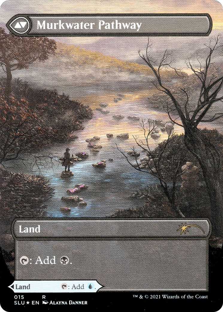 Clearwater Pathway (Borderless) (SLU-015) - Secret Lair: Ultimate Edition: (Showcase) Foil