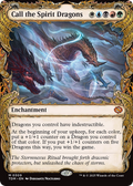 Call the Spirit Dragons (Showcase) (TDM-309) - Tarkir: Dragonstorm: (Showcase, enchantment)