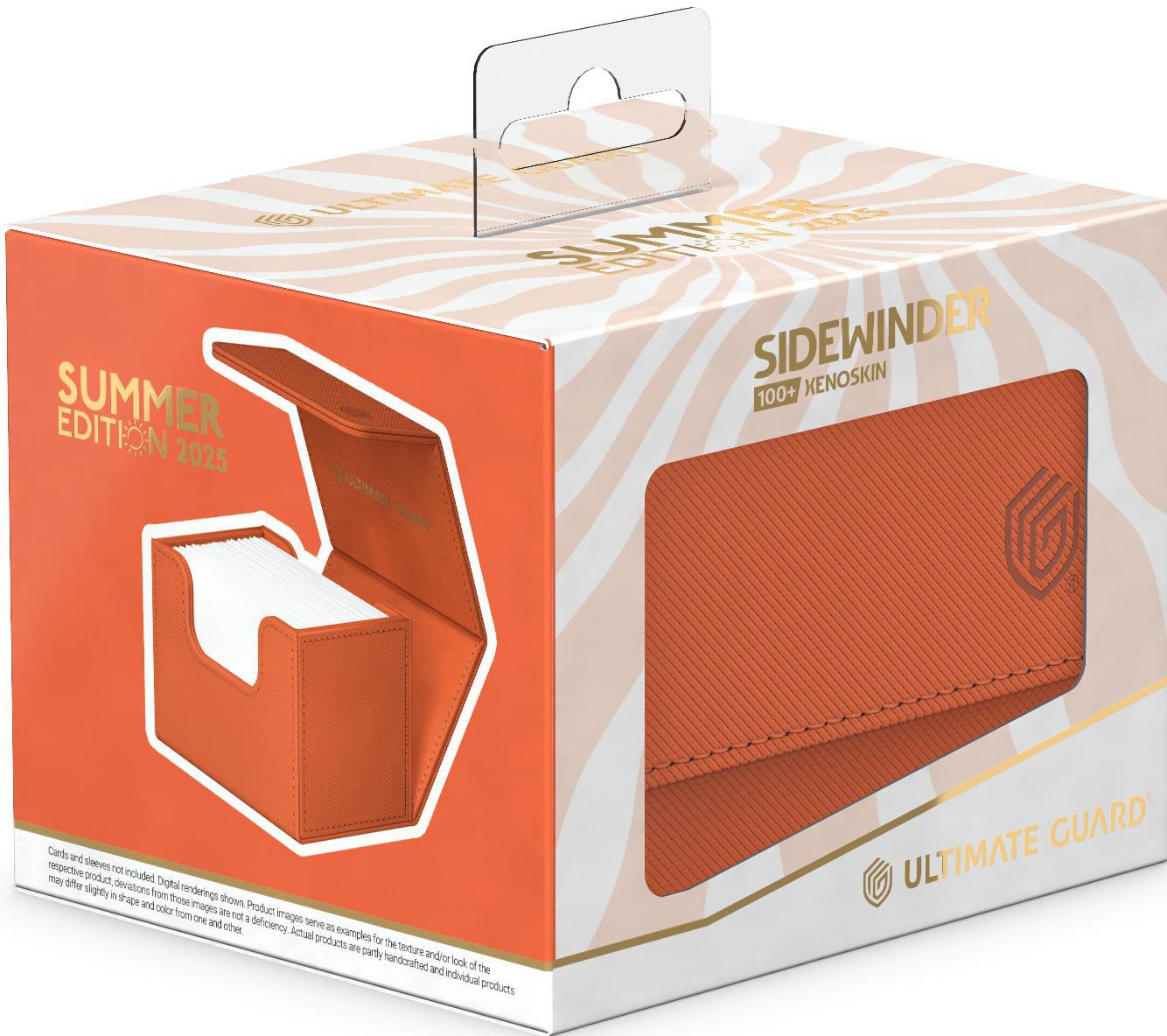 Ultimate Guard Deck Case Sidewinder 100+ Xenoskin Summer Edition: Peach