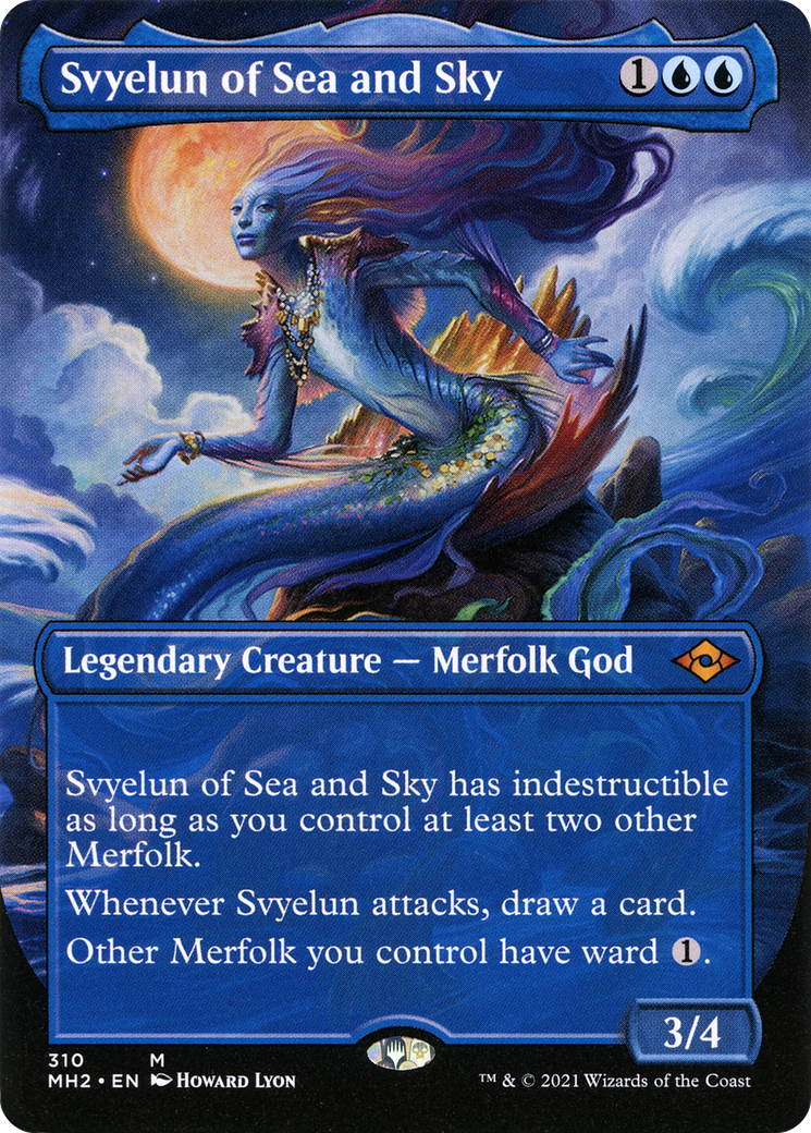 Svyelun of Sea and Sky (Borderless) (MH2-310) - Modern Horizons 2