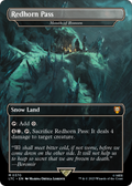 Redhorn Pass - Mouth of Ronom (LTC-370) - Tales of Middle-earth Commander / Redhorn Pass (Borderless) Foil