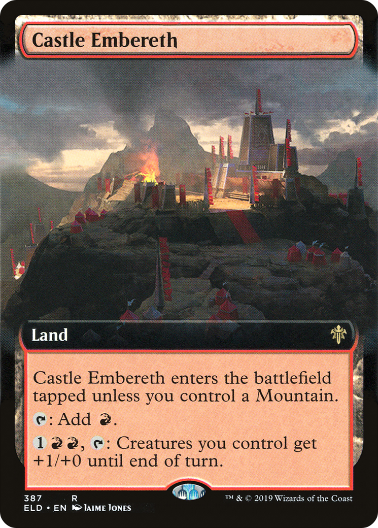 Castle Embereth (Extended Art) (ELD-387) - Throne of Eldraine: (Extended Art) Foil