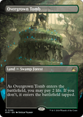 Overgrown Tomb (Borderless) (RVR-296) - Ravnica Remastered Foil