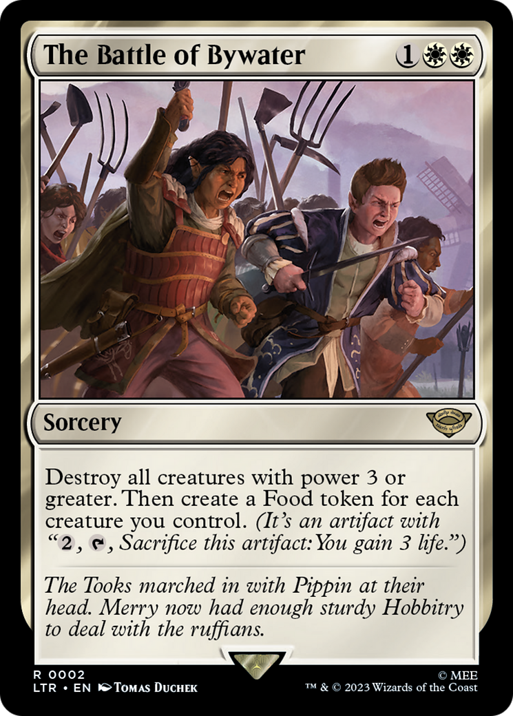 The Battle of Bywater (LTR-002) - The Lord of the Rings: Tales of Middle-earth Foil