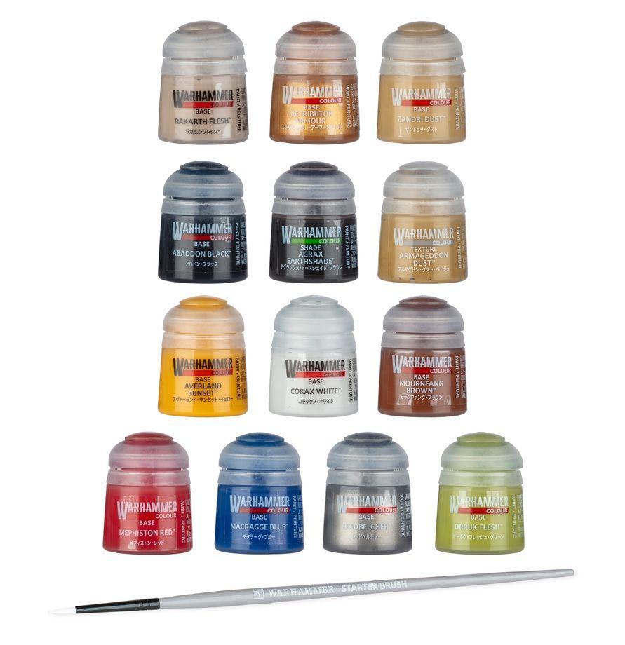 Warhammer 40k Paint + Tools Set