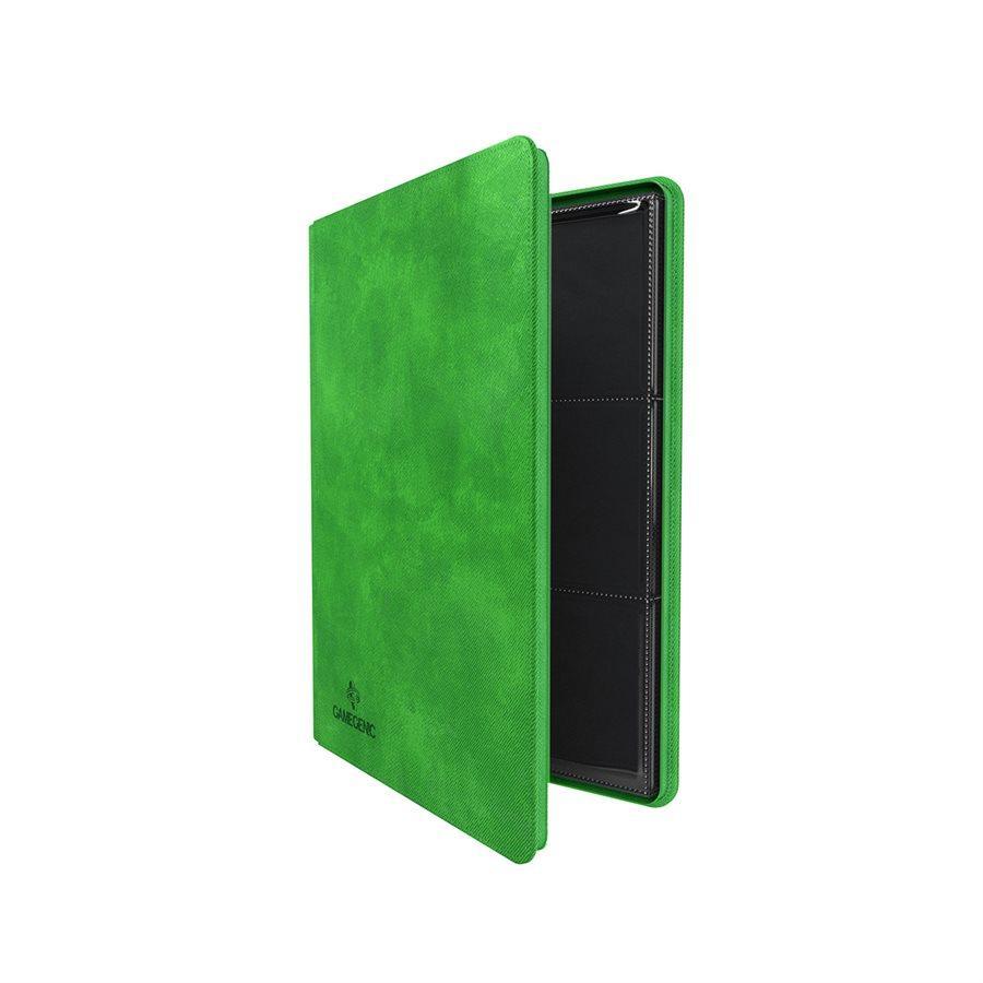Gamegenic Zip-Up Album 18 Pocket Green