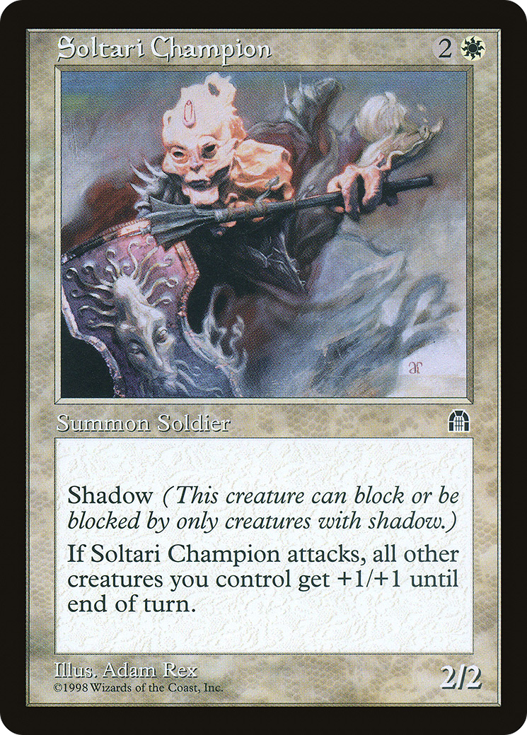 Soltari Champion (STH-018) - Stronghold