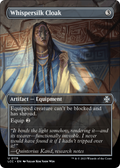 Whispersilk Cloak (Borderless) (LCC-119) - The Lost Caverns of Ixalan Commander
