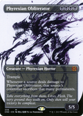 Phyrexian Obliterator (Showcase) (ONE-308) - Phyrexia: All Will Be One: (Showcase) (Borderless)