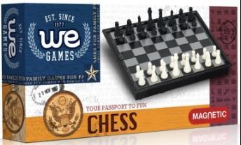 Chess: 8" Magnetic Folding