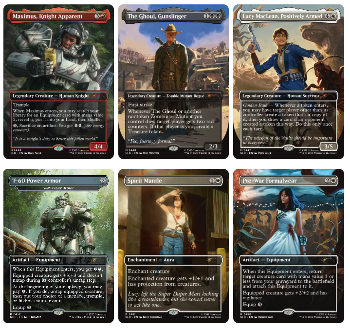 Magic The Gathering Secret Lair: Fallout Beyond Vault 33