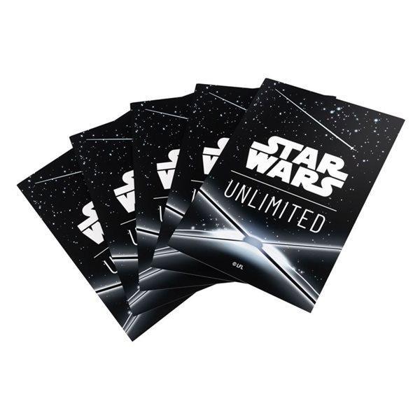 Star Wars Unlimited Art Sleeves: Card Back Black
