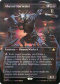 Abyssal Harvester (Borderless) (Mana Foil) (FDN-381) - Foundations Foil