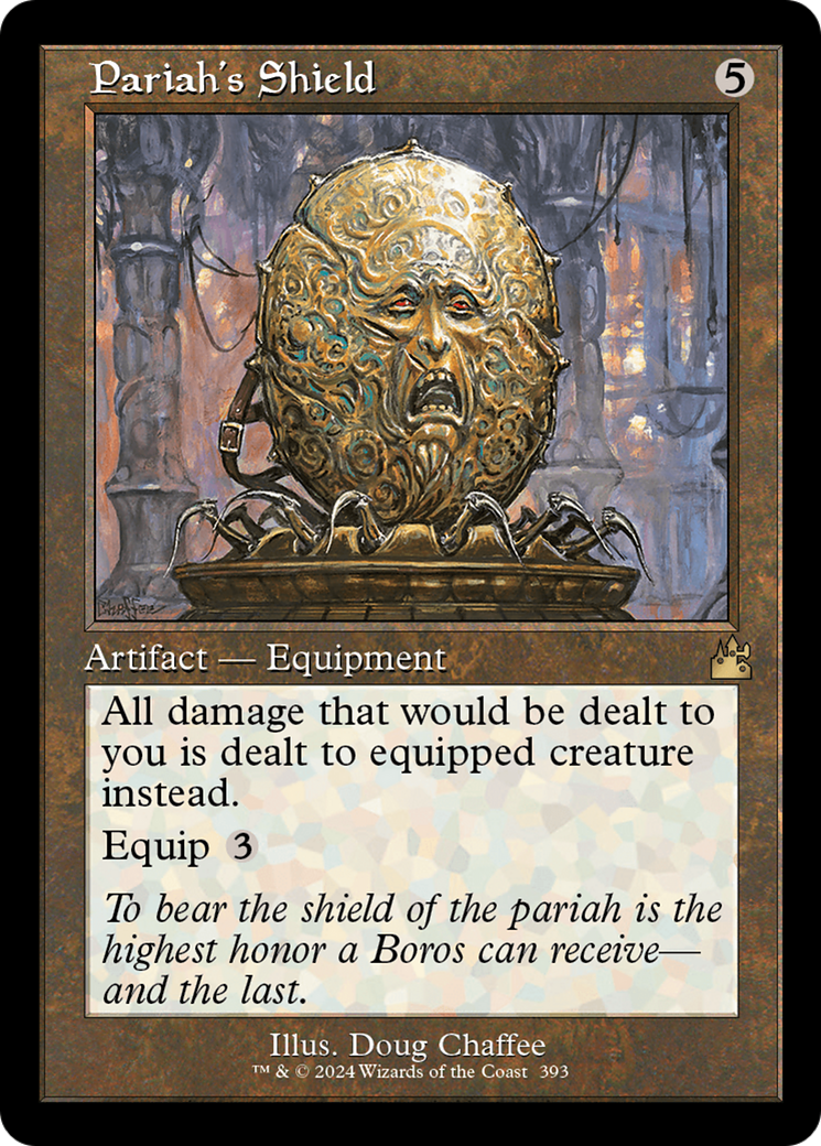 Pariah's Shield (Retro Frame) (RVR-393) - Ravnica Remastered