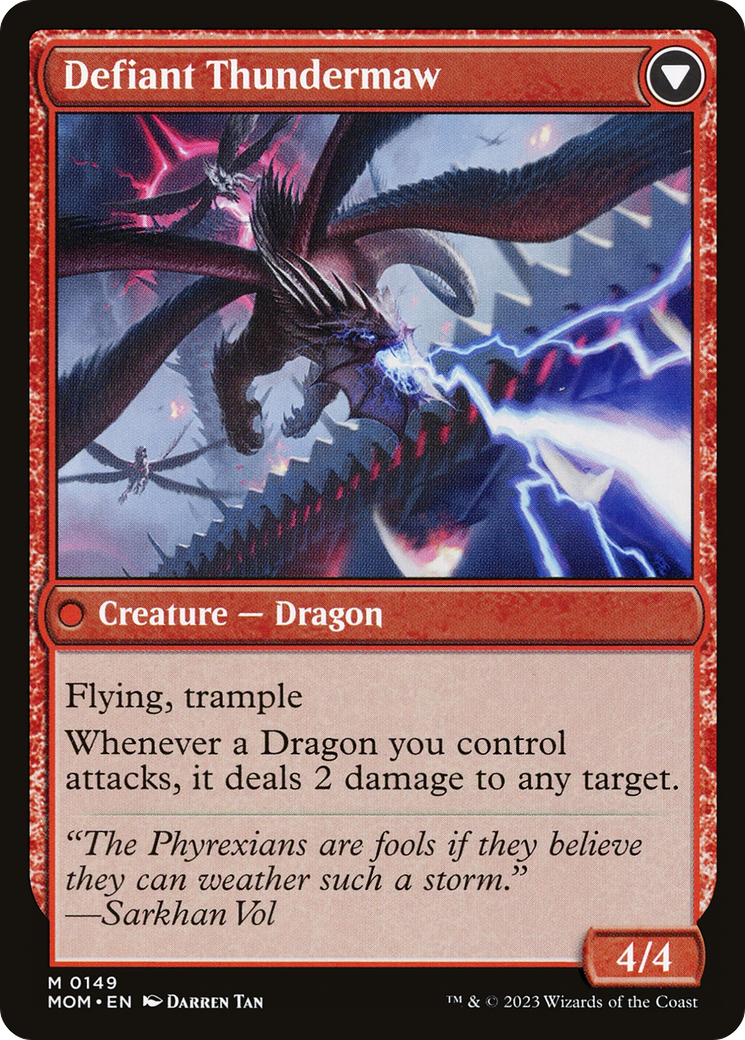 Invasion of Tarkir (MOM-149) - March of the Machine Foil