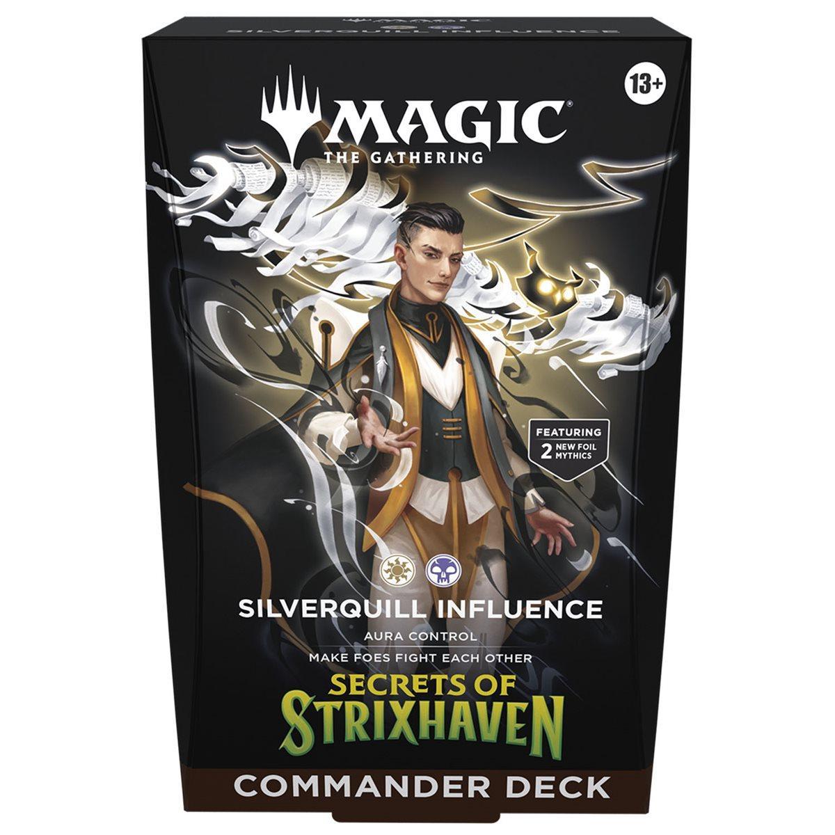 Magic The Gathering: Secrets of Strixhaven Commander Deck Case