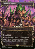 Drannith Ruins (Showcase) (MAT-100) - March of the Machine: The Aftermath: (Showcase) (Borderless)