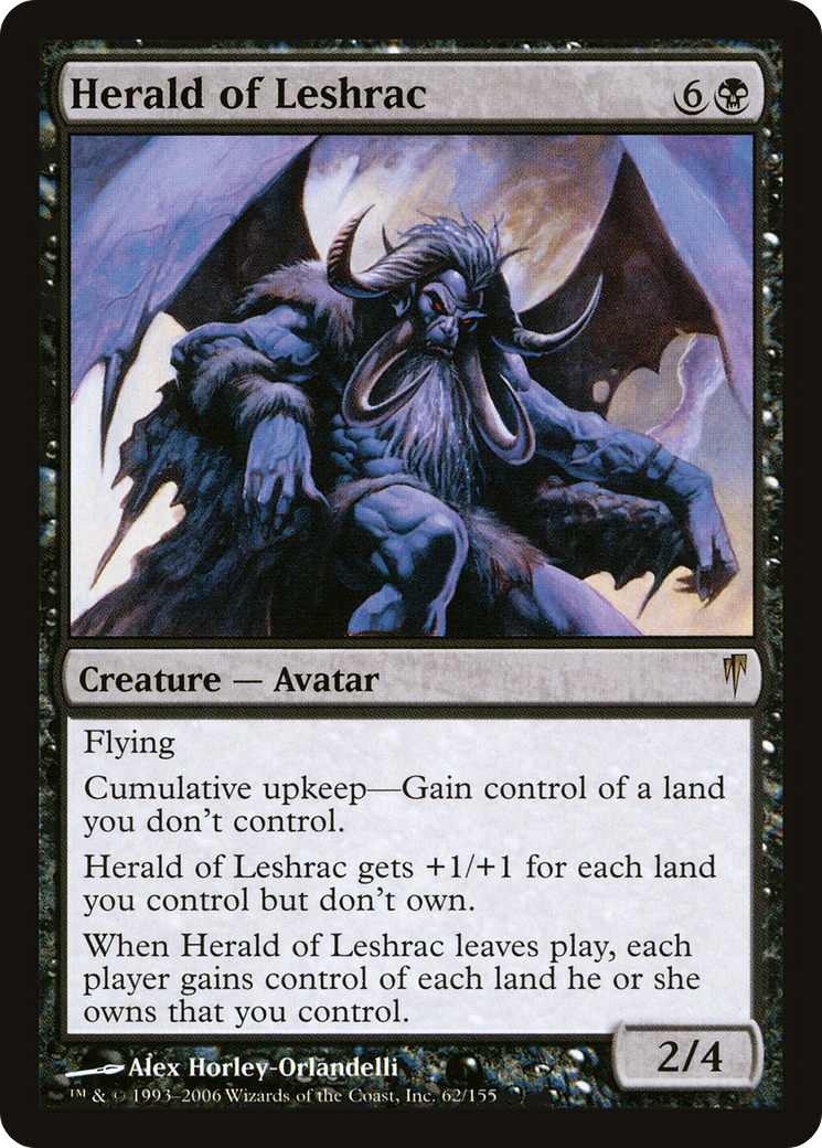 Herald of Leshrac (CSP-062) - Coldsnap