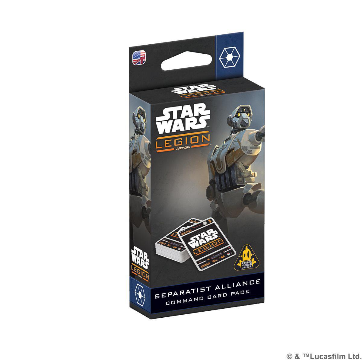 Star Wars Legion: Seperatist Alliance Command Card Pack