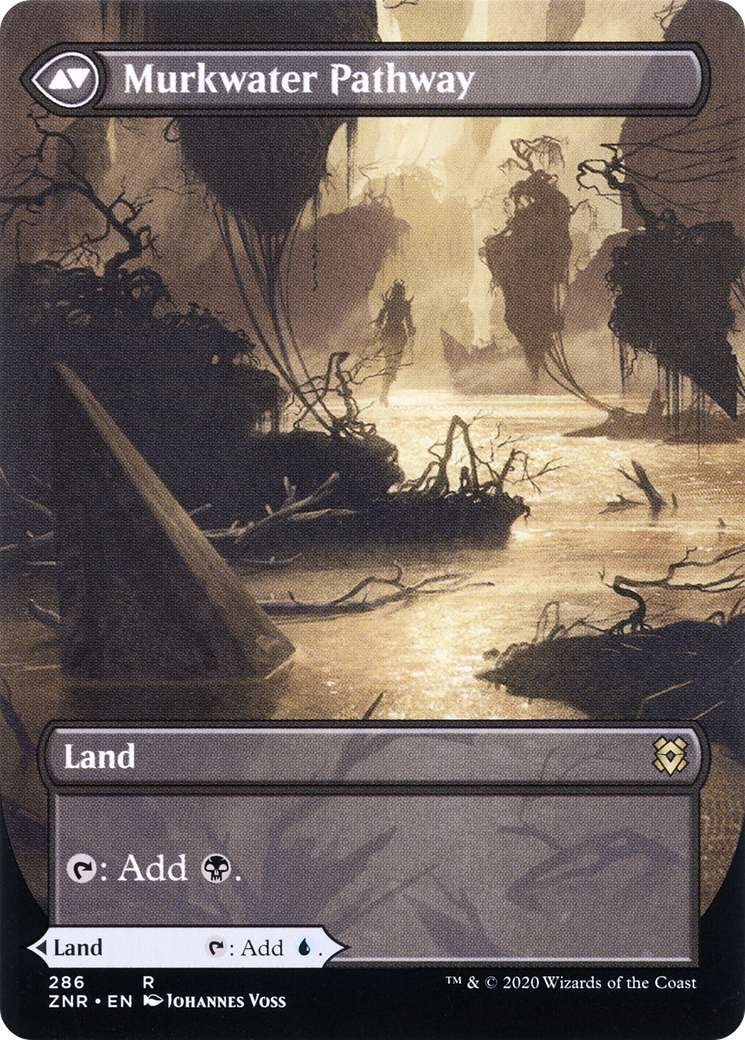 Clearwater Pathway (Borderless) (ZNR-286) - Zendikar Rising: (Showcase)