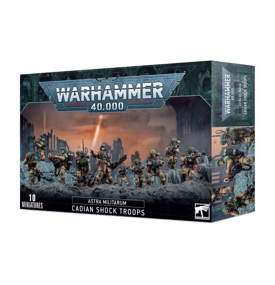Warhammer 40k Astra Militarum, Cadian Shock Troops