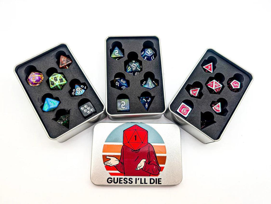Mystery Dice Goblin: Guess I'll Die Dice Tin
