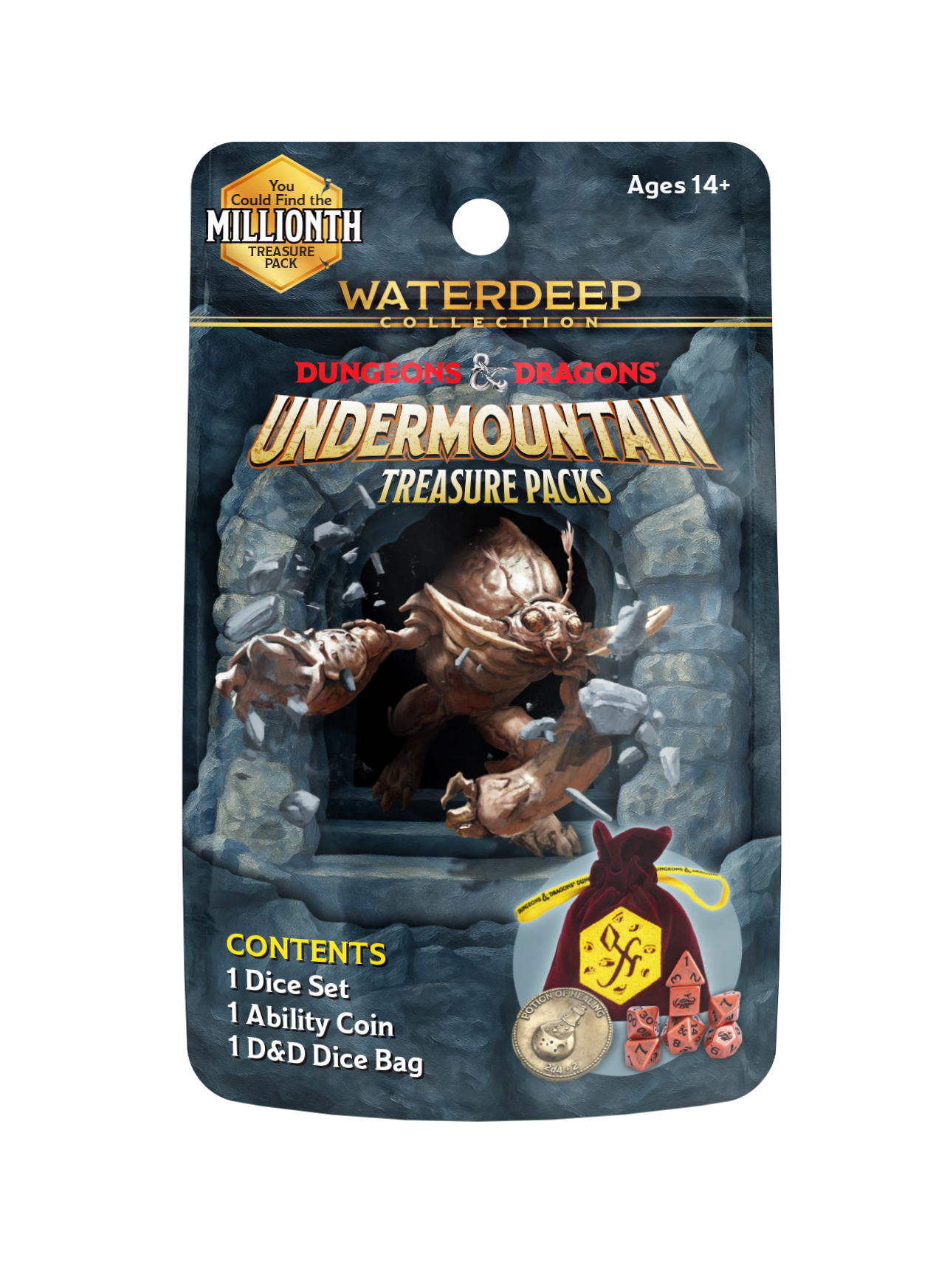 D&D Undermountain Treasure Pack Dice Set
