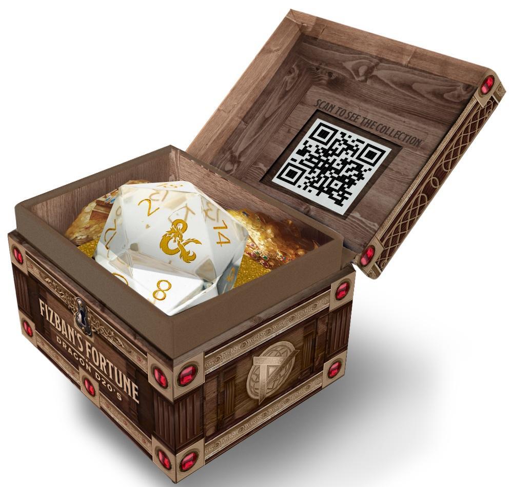 D&D Fizban's Fortune Misfit Blind Mystery Dice D20