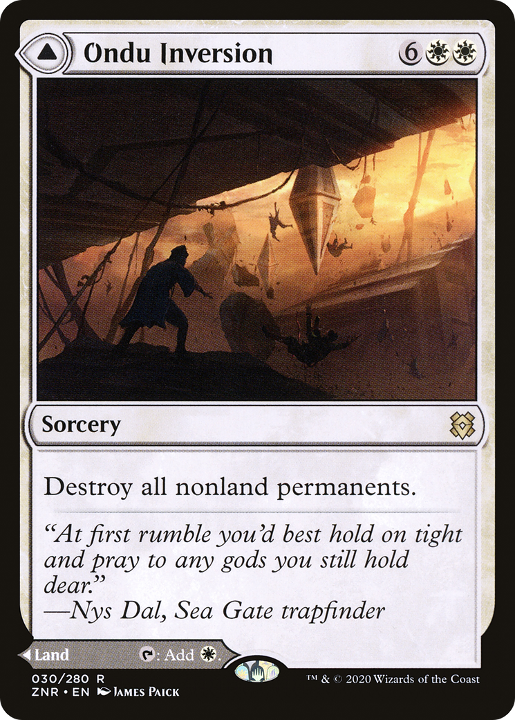 Ondu Inversion (ZNR-030) - Zendikar Rising