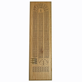 Cribbage:  3 - Track, Oak