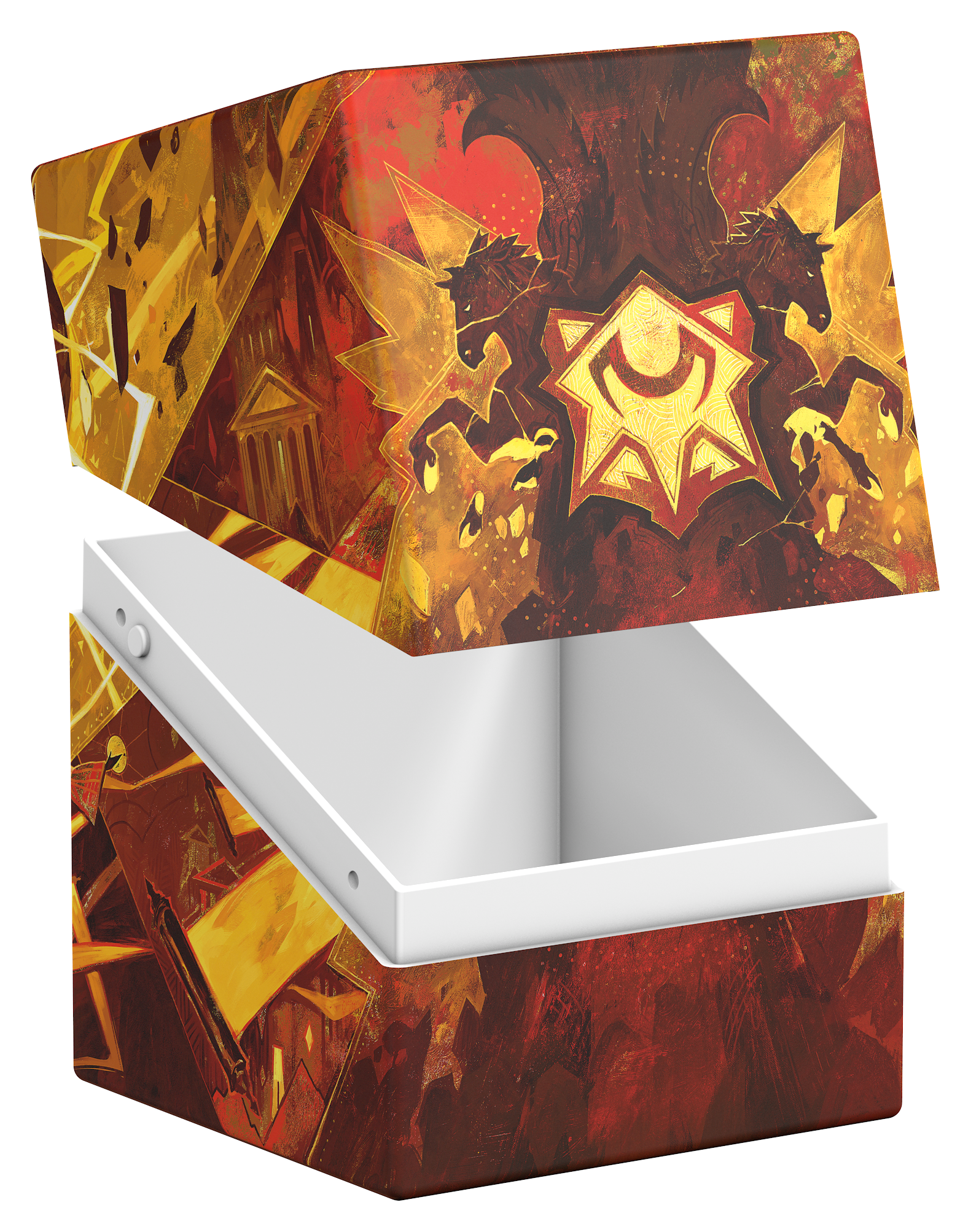 Ultimate Guard: Deck Case Boulder 100+ MTG Secrets Of Strixhaven Lorehold