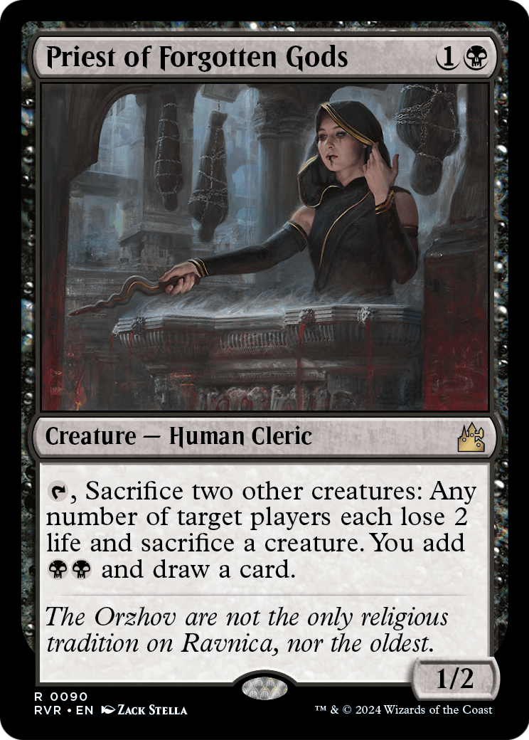 Priest of Forgotten Gods (RVR-090) - Ravnica Remastered