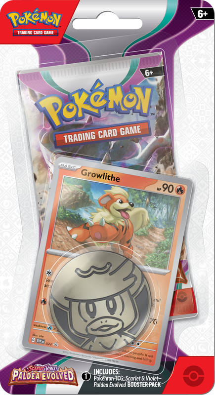 Pokemon TCG: Paldea Evolved Checklane Booster