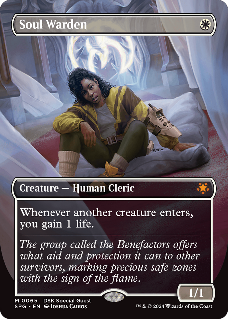 Soul Warden (Borderless) (SPG-065) - Special Guests Foil