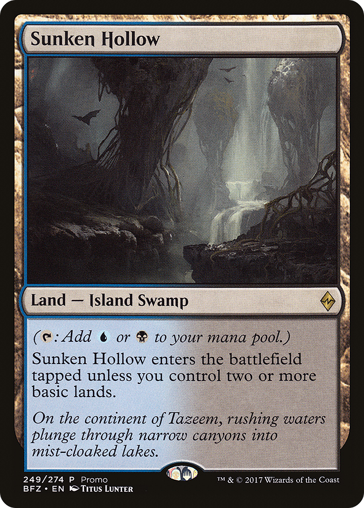 Sunken Hollow (SSP-249) - BFZ Standard Series