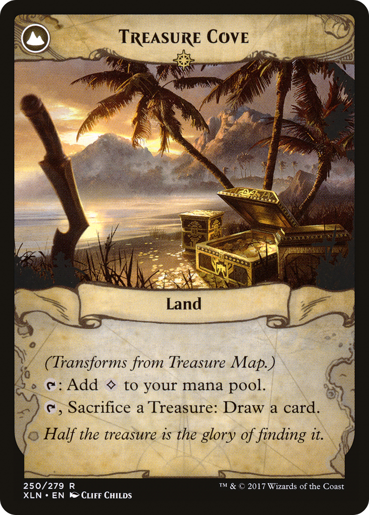 Treasure Map (XLN-250) - Ixalan: (compasslanddfc)