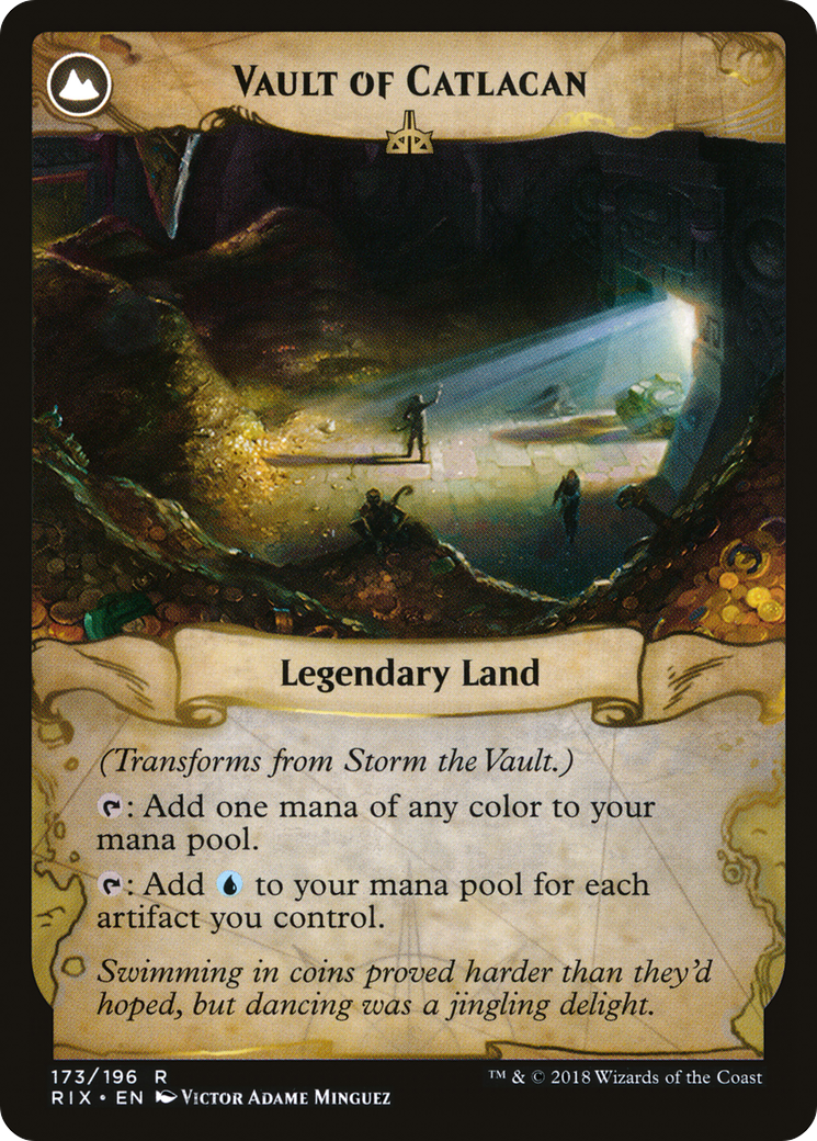 Storm the Vault (RIX-173) - Rivals of Ixalan: (compasslanddfc)