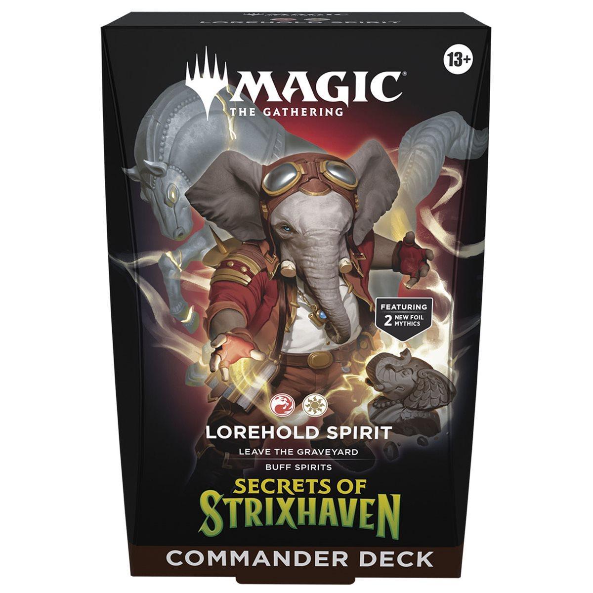 Magic The Gathering: Secrets of Strixhaven Commander Deck Case