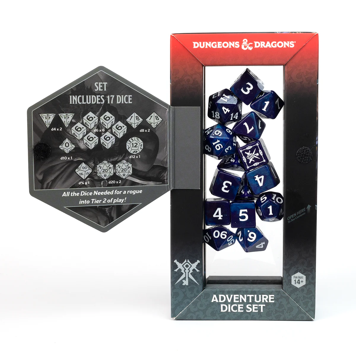 D&D Adventure Dice: Rogue Purple