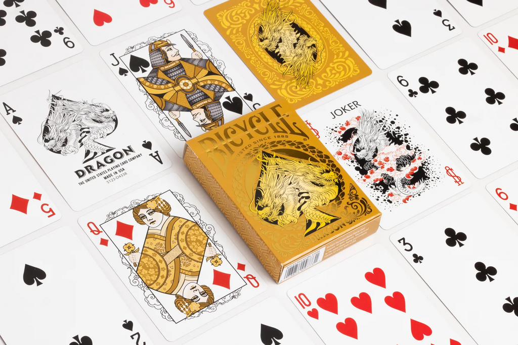 Bicycle Playing Cards: Gold Dragon