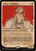 Delina, Wild Mage (Showcase) (AFR-317) - Adventures in the Forgotten Realms: (Showcase)