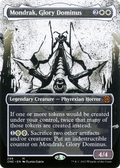 Mondrak, Glory Dominus (Showcase) (ONE-299) - Phyrexia: All Will Be One: (Showcase) (Borderless) Foil