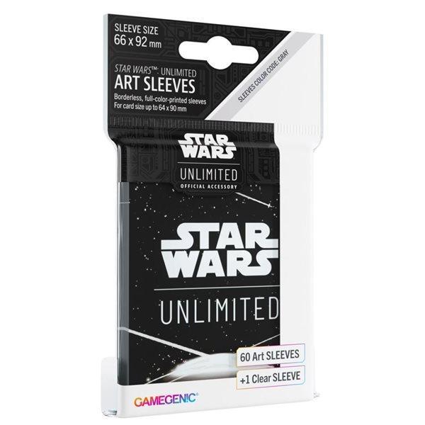 Star Wars Unlimited Art Sleeves: Card Back White