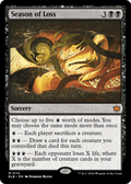 Season of Loss (BLB-112) - Bloomburrow Foil