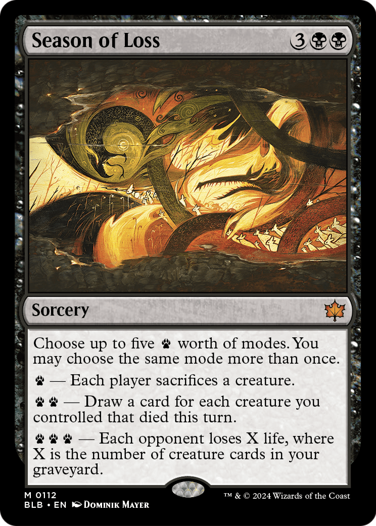 Season of Loss (BLB-112) - Bloomburrow