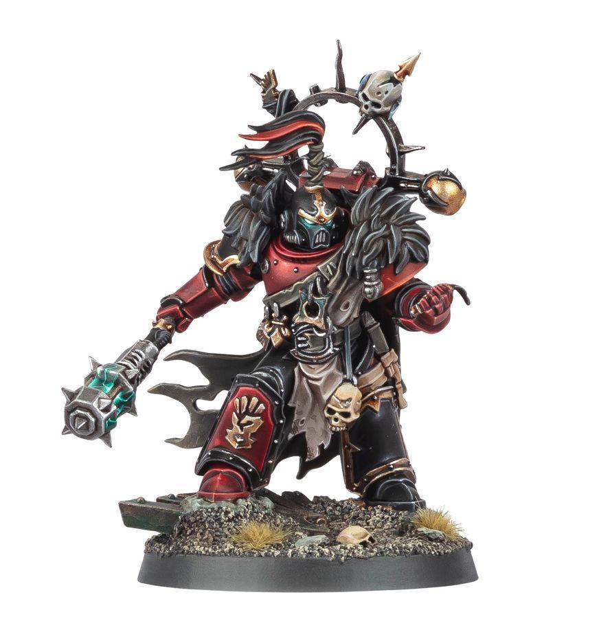 Warhammer 40k Chaos Space Marines: Red Corsairs Reave-Captain