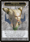 Emblem - Tamiyo, the Moon Sage (AVR-008) - Avacyn Restored Tokens