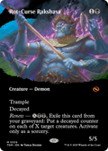 Rot-Curse Rakshasa (Borderless) (TDM-339) - Tarkir: Dragonstorm: (Showcase)